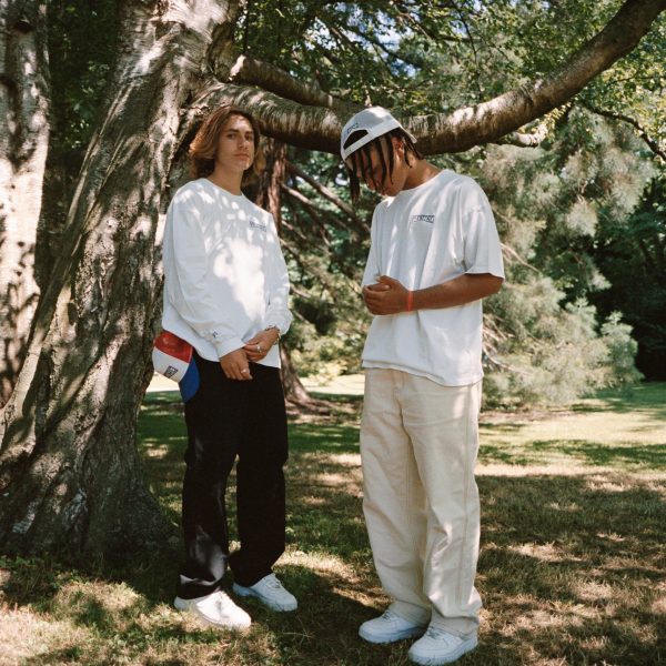 Tee-shirt manches longues 100% coton biologique blanc Martine