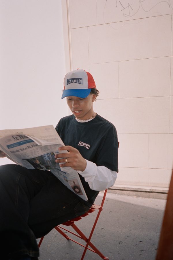 Casquette filet bleu blanc rouge Martine Casquette filet bleu blanc rouge Martine