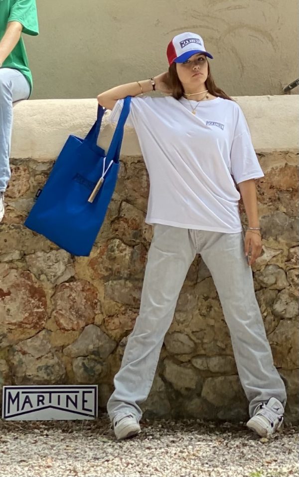 Le petit sac de la semaine bleu